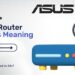 Asus Router Lights Meaning