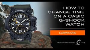 Change Time on a Casio G-Shock Watch