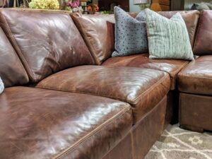 Leather Sectional