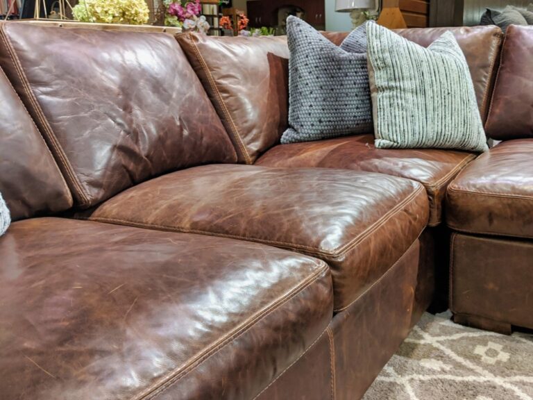 Leather Sectional