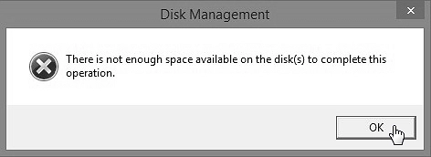Not Enough Hard Drive Space