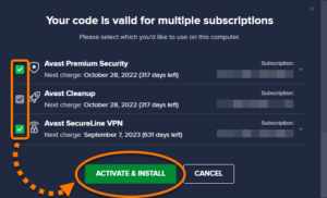 Avast Cleanup Premium Activation Code
