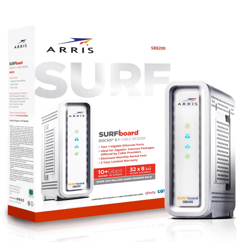 Arris Surfboard SB8200