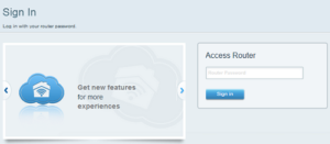 Linksys Default Password