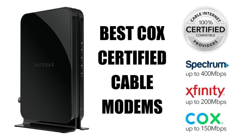 Cox Certified Cable Modems