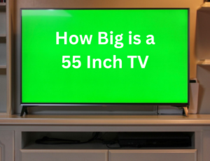 How Big is a 55 Inch TV