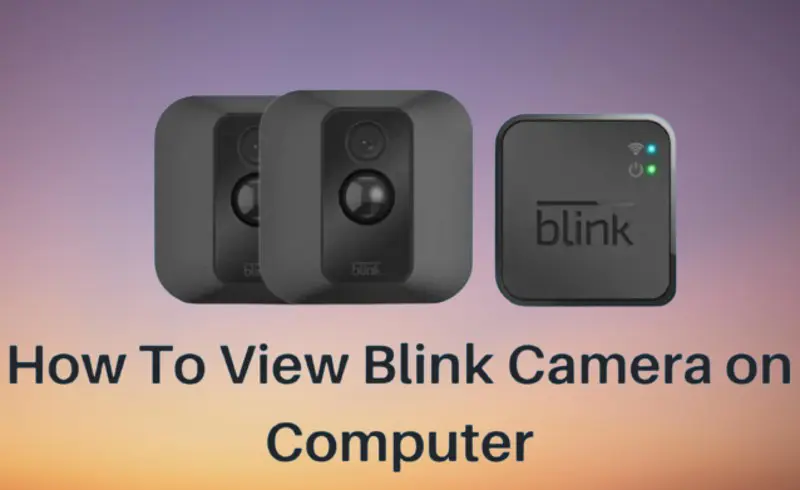 view blink on pc