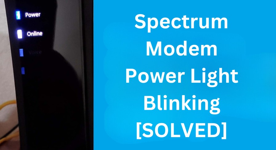 Spectrum Modem Power Light Blinking
