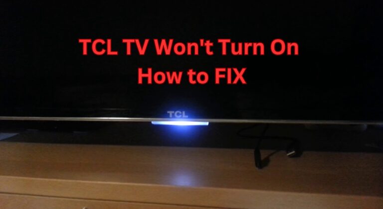 TCL TV Won't Turn On