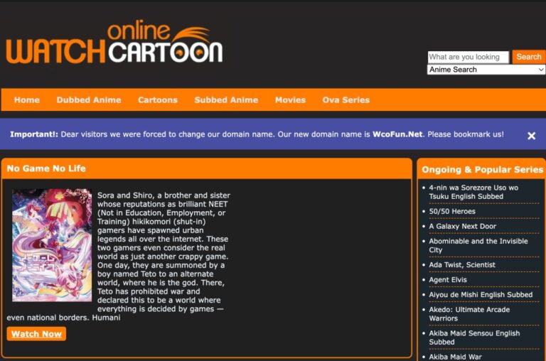 WCOFUN: Stream Legal Anime, Cartoons, And Movies Easily