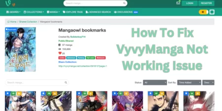 Fix VyvyManga Not Working