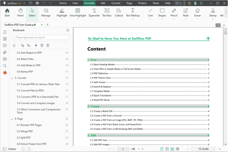 SwifDoo PDF Editor Review