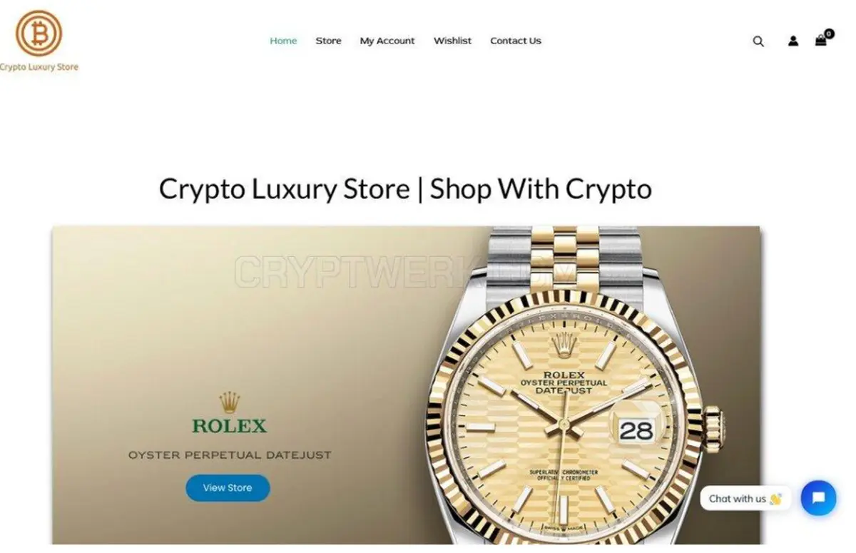 Crypto Luxury Store