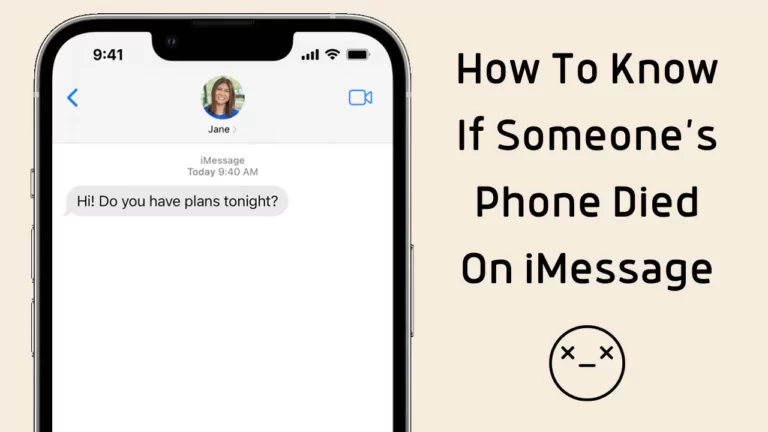 How To Know If Someone’s Phone Died On iMessage