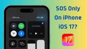 How To Turn Off SOS Only On iPhone iOS 17