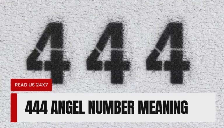 444 Angel Number Meaning