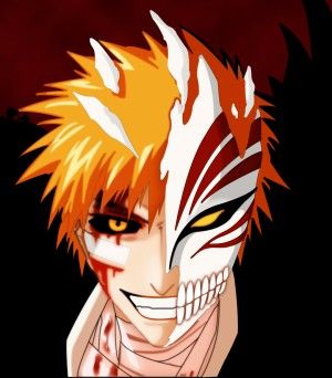 Ichigo Hollow Face from Bleach