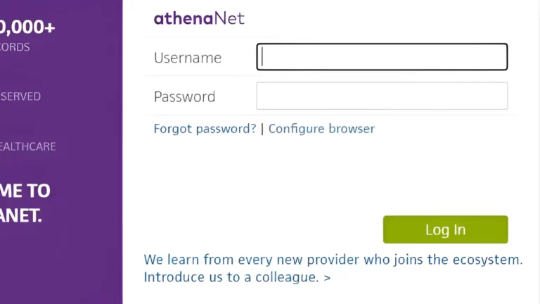 Athena Provider Login