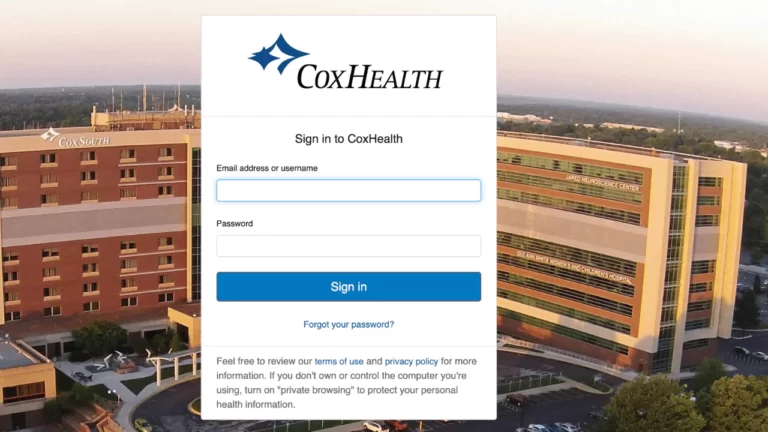 Cox Patient Portal Login