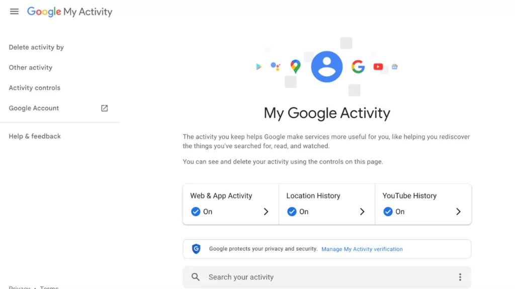 Google My Activity
