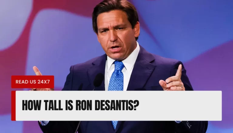How Tall is Ron DeSantis