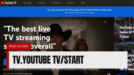 TV.Youtube TV Start