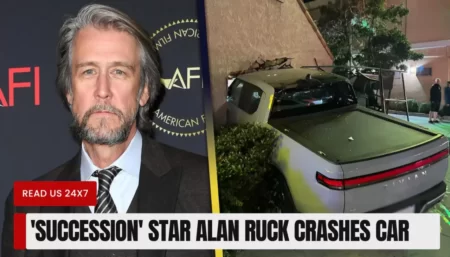 Alan Ruck Crashes Car