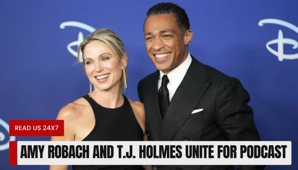 Amy Robach and T.J. Holmes Unite for Podcast