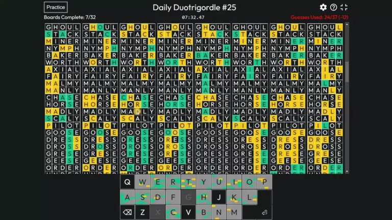 Duotrigordle