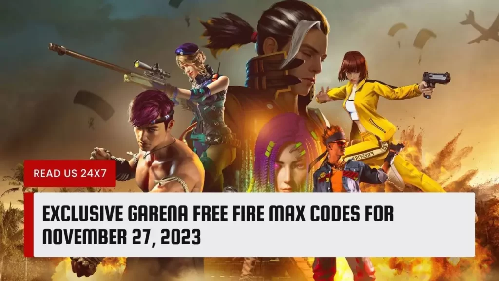Garena Free Fire MAX Codes