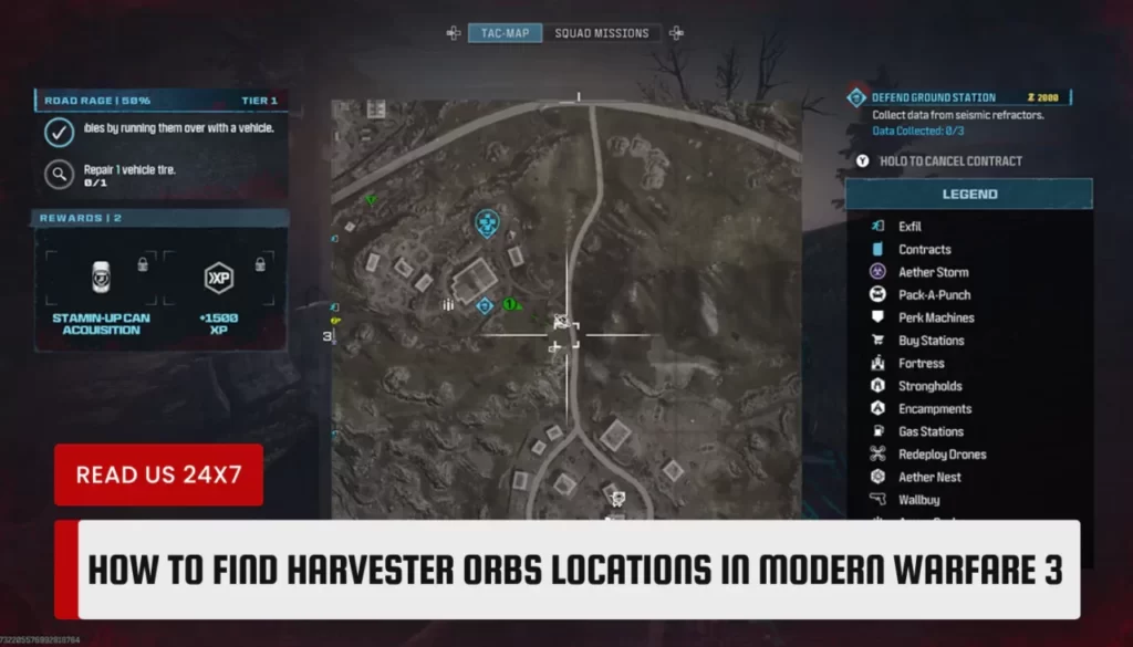 How to find Harvester Orbs locations in Modern Warfare 3