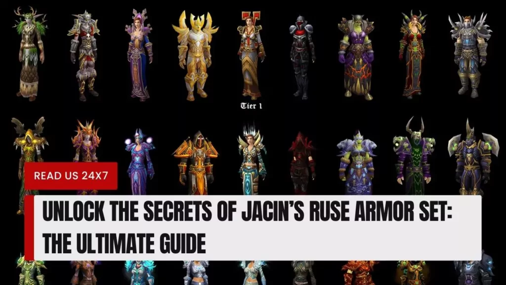 Jacin’s Ruse Armor Set