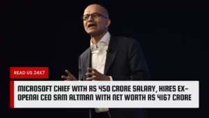 Microsoft Chief With Rs 450 Crore Salary