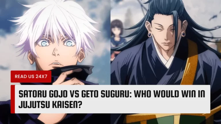 Satoru Gojo Vs Geto Suguru