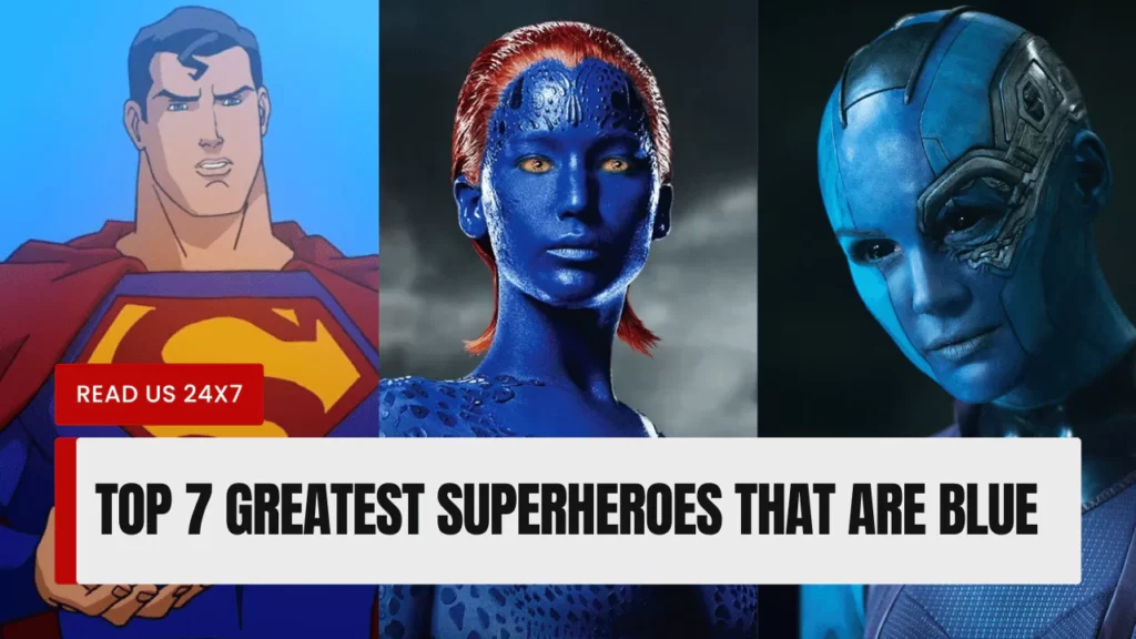 Superheroes That Are Blue