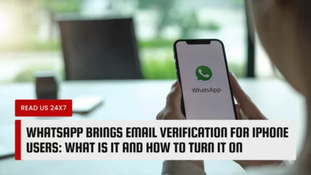 WhatsApp Brings Email Verification For iPhone Users