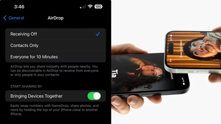 How to Turn Off NameDrop on iPhone and Apple Watch