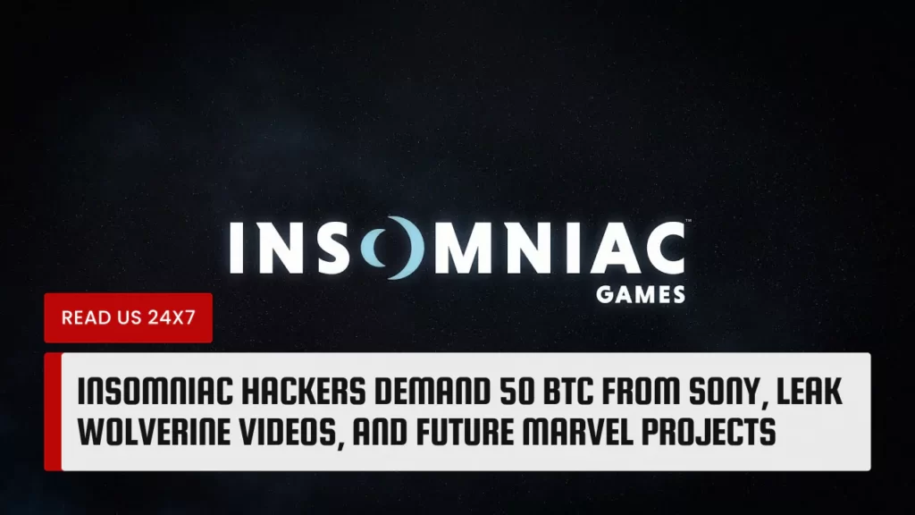 Insomniac Hackers Demand 50 BTC from Sony, Leak Wolverine Videos, and Future Marvel Projects