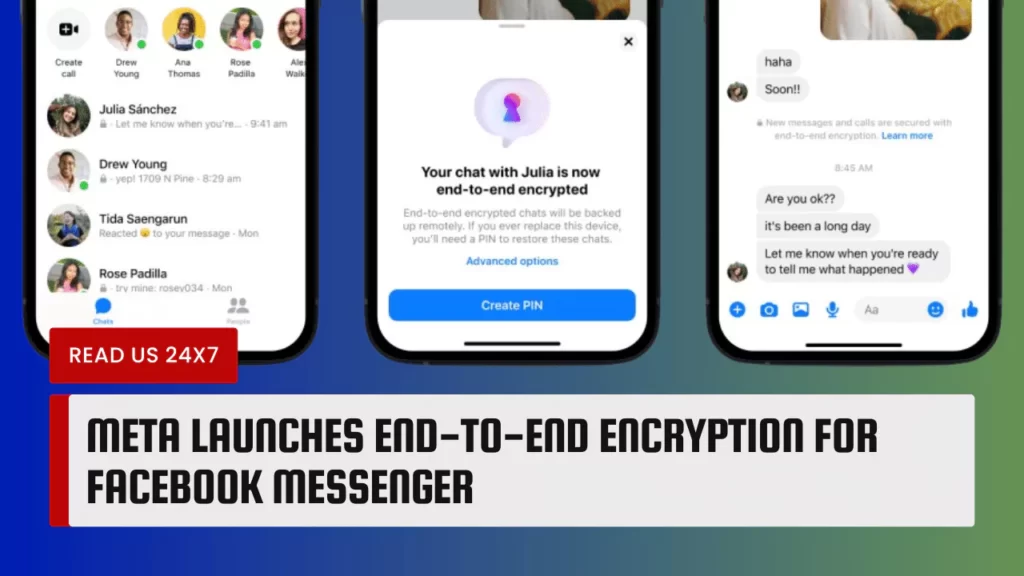 Meta Launches End-to-End Encryption For Facebook Messenger