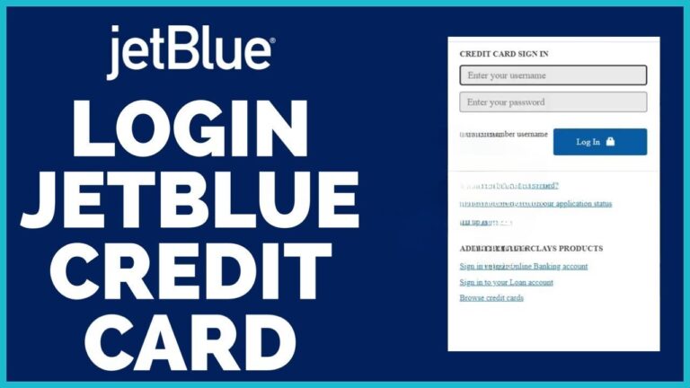 JetBlue Credit Card Login