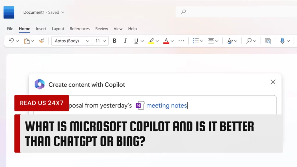 What Is Microsoft Copilot And Is It Better Than ChatGPT Or Bing