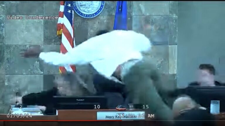 Who is Mary Kay Holthus? Clark County Judge gets Attacked in Courtroom