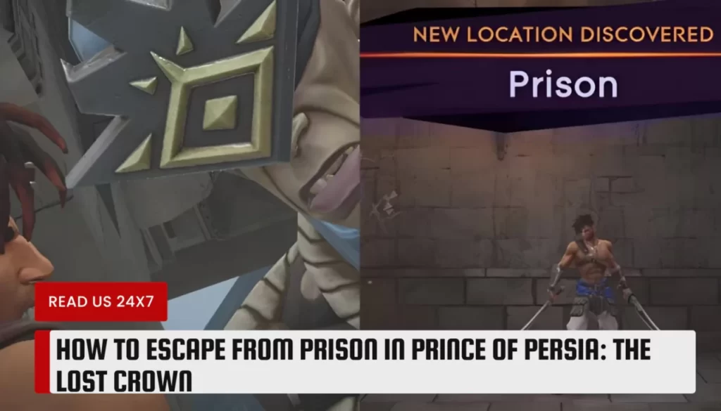 How To Escape From Prison in Prince Of Persia: The Lost Crown