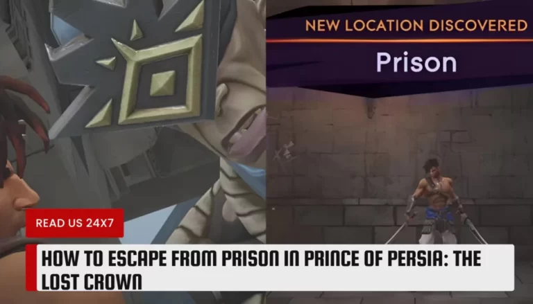 How To Escape From Prison in Prince Of Persia: The Lost Crown