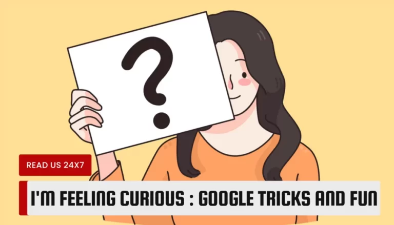 i'm feeling curious