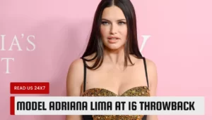 Model Adriana Lima At 16