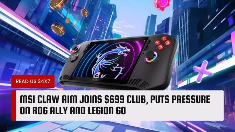 MSI Claw A1M Joins $699 Club Puts Pressure on ROG Ally and Legion Go