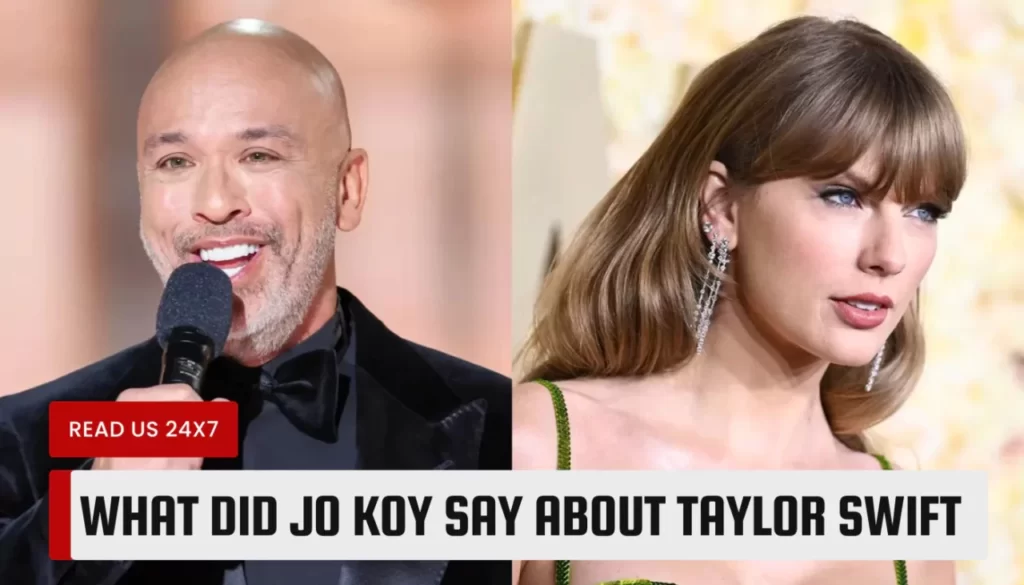 What did Jo Koy Say about Taylor Swift