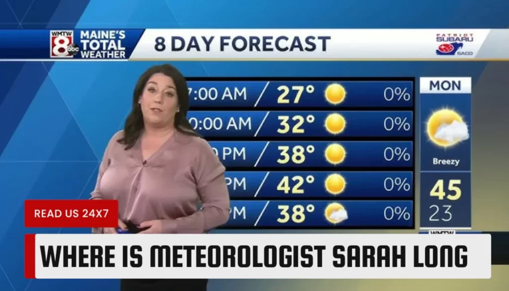 Where is Meteorologist Sarah Long
