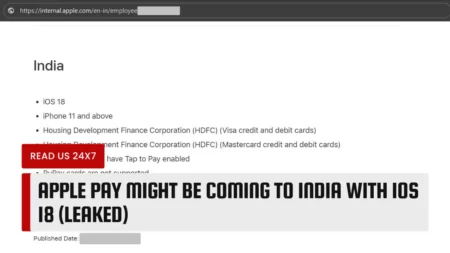 Apple Pay Might Be Coming To India With iOS 18